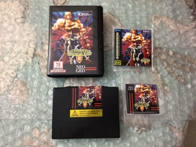 CROSSED SWORDS 2 ONLY CART NEO GEO AES, Mvs, Snk,Snes,Megadrive,Ng