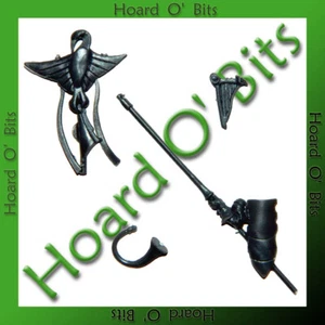 KINGS OF WAR ELF BITS BOWMEN COMMAND - BANNER HORN HARP - Picture 1 of 1