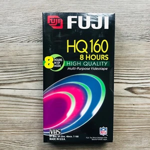 Fujifilm VHS Tape T-160 EP Mode hochwertige Videokassette 8 Stunden NEU - Bild 1 von 5
