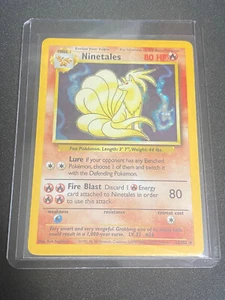 NINETALES - 12/102 - Base Set - Holo - Pokemon Card - EXC/NEAR MINT - Picture 1 of 3