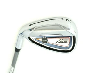 Left Handed Adams Blue 8 Iron Regular Graphite Shaft Adams Grip - Picture 1 of 4