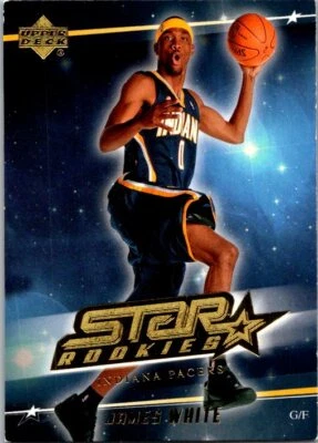 2006-07 Upper Deck #229 James White Star Rookies Hot Pack - Image 1 of 2