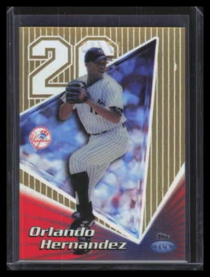 1999 Topps Tek Gold Pattern 23 40a Orlando Hernandez 7/10 - Image 1 of 2