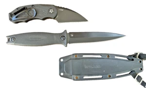 Lote de 2 excelentes cuchillos Kershaw KS4007/4700 agente secreto y señuelo. Hecho en China - Imagen 1 de 23
