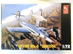 Hobby Craft 1:72 Scale Avro Canada CF-100 Mk.4 "Canuck" model kit # HC1320 - Picture 1 of 9
