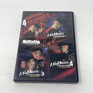 A Nightmare On Elm Street 1-4 Collection DVD Horror Film - Picture 1 of 4