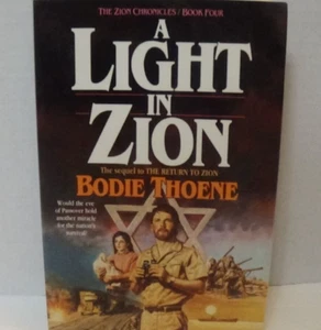 A Light in Zion (by Bodie Thoene) 1988 paperback book - Picture 1 of 5
