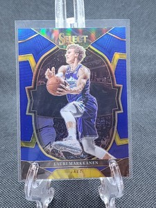 2022-23 Panini Select Lauri Markkanen Concourse Blue Silver Prizm Utah Jazz #45