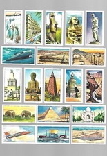 CIGARETTE/TRADE/CARDS. Barratt Sweets. WONDERS OF THE WORLD. (1962). (Set of 50)