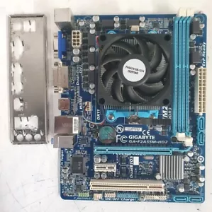 Scheda madre Gigabyte GA-F2A55M-HD2 DDR3 e APU AMD A8-5600K con grafica Radeon - Foto 1 di 7