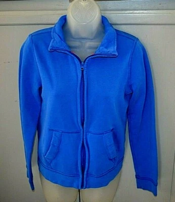 Abercrombie kids  blue zip-up sweatshirt sz L (12/14) - Image 1 of 4