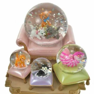 Globo de nieve personaje Disney Store JAPÓN ME ENCANTA MI GATO Disney - Imagen 1 de 7