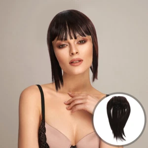 Perücke Haarteil Fräulein Damen Clip Für Haarverlängerungen Haarteil-Topper - Bild 1 von 12