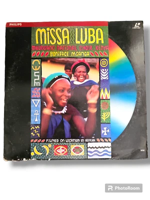 MISSA LUBA Laserdisc Muungano National Choir KENYA African Folk Music Rare Vinta - Image 1 of 4
