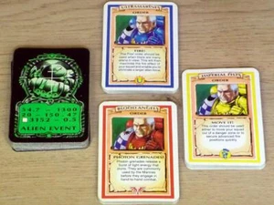 Milton Bradley Space Crusade Full Deck Of Cards Aliens Events Equipment Orders - Picture 1 of 3
