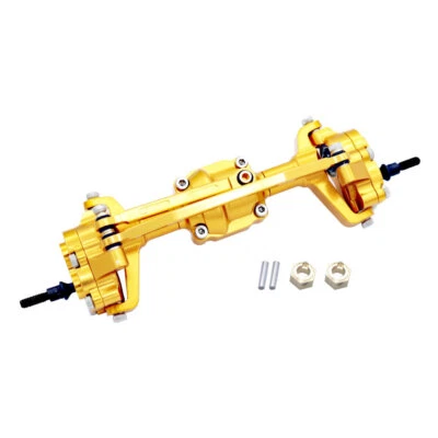 Eje de portal trasero delantero de latón Upgarde para FMS 1/24 FCX24 Power Wagon/Max Smasher Foto 1 de 4