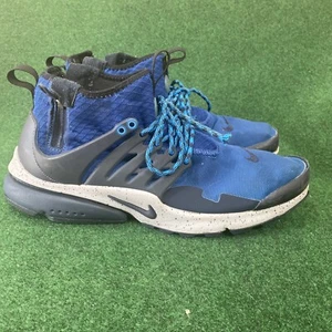 Size 11 - Nike Air Presto Mid Utility Gym Blue 2017 (859524-401) - Picture 1 of 7