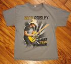 Brad Paisley Concert T-Shirt, 2013 Beat This Summer Tour-Homme (Taille Grande)