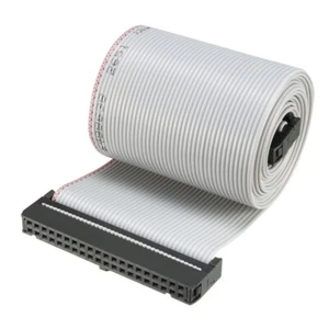 Cable Plano Idc 40 Pines Flexible Cable Puente Cinta Gris 128cm Paso 2,54mm,1Pcs - Imagen 1 de 5
