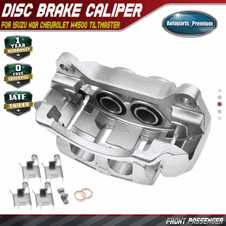 Pinza de freno delantera derecha con soporte para Chevy Tiltmaster GMC Forward 1999-2004 Foto 1 de 4