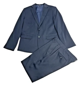 Tommy Hilfiger Youth Suit – Deep Blue, Husky Robusto Fit Size 14 - Picture 1 of 24