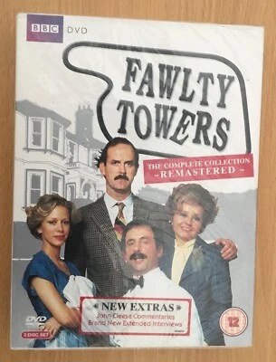 🌟FAWLTY TOWERS 30TH🌟COMPLETE🌟BBC🌟3X DISC BOX SET🌟SEALED🌟UK🇬🇧SELLER🌟 - Image 1 of 4