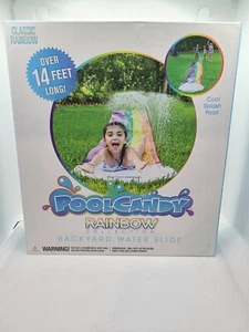 Pool Candy Rainbow Collection Backyard Water Slide 14 Foot Long!! - Picture 1 of 2