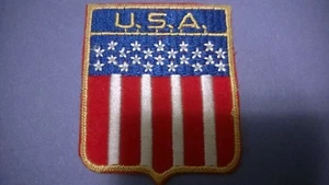 Vintage "U S A" Patriotic Patch - Bild 1 von 3