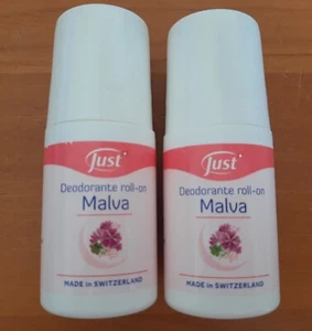 N.2 Deodorante Deo Roll-on Malva Just 50 ml - OFFERTA - per pelle sensibile - Foto 1 di 1