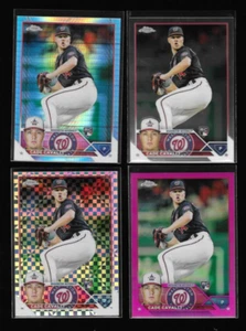 CADE CAVALLI RC 2023 Topps Chrome #61 X-FRACTOR PINK PRISM REFRACTOR ROOKIE X4 - Picture 1 of 2