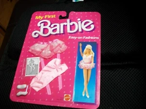 1985 My First Barbie Easy-on Fashions Pink Ballet Costume 2120 (New) - Picture 1 of 2