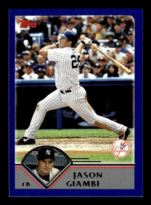2003 Topps #30 Jason Giambi - Image 1 of 2