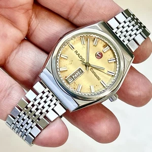 Vintage RADO Conway 17J ETA 2789-1 Automatic 38mm Men's Swiss Watch RUNS! - Picture 1 of 14