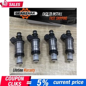 Juego de 4 inyectores de combustible 06164-P8A-A00 para 1998-2002 Honda Accord EX LX 2,3 L - Imagen 1 de 14