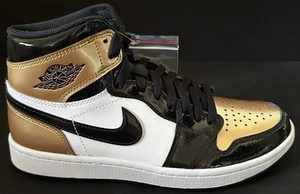 Nike Air Jordan I High G Herren Golfschuhe Gold Toe Herren Gr. 12,5 Neu Selten DQ0660-002 - Bild 1 von 5