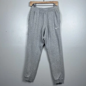 Nike Sportswear Men's Club Fleece Tappered Leg Gray Joggers 826431-063 Size S - Picture 1 of 16