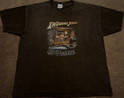 Camiseta de coleccionista de caramelos y películas con gráficos Indiana Jones 2008 2XL M&M Foto 1 de 4