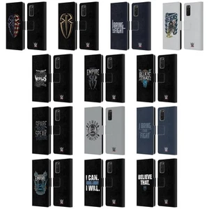 OFFICIAL WWE ROMAN REIGNS LEATHER BOOK WALLET CASE COVER FOR SAMSUNG PHONES 1 - Picture 1 of 19