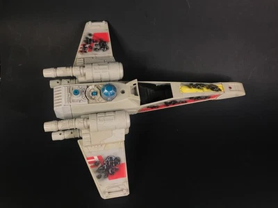 Juguete X-wing Star Wars 1978 luces y sonidos de trabajo daños de batalla, faltan piezas Foto 1 de 4