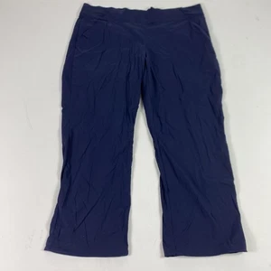 Pantalones Columbia para mujer 2X azul marino elástico nailon senderismo aire libre activo AW1433 - Imagen 1 de 10