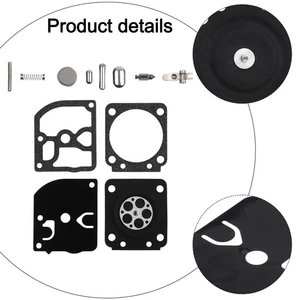 Carburetor Kit Supply Accessory Chainsaw Diaphragm Gasket High Quality - Picture 1 of 12