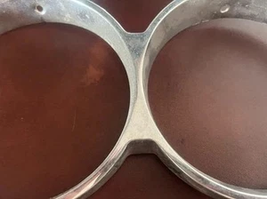 Fiat 124 Special E154 Frames Headlight Left+Right Metal Vintage - Picture 1 of 7