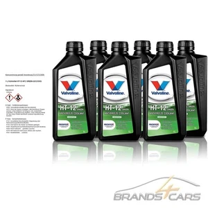 VALVOLINE 6 L HT-12 AFC G12 EVO KÜHLERSCHUTZ SCHUTZMITTEL KÜHLER GRÜN GREEN 9219 - Bild 1 von 2