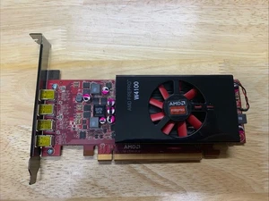 2GB AMD FirePro W4100 GDDR5 PCIe4x Mini Displayport Tall Graphics Card #A992 - Picture 1 of 5