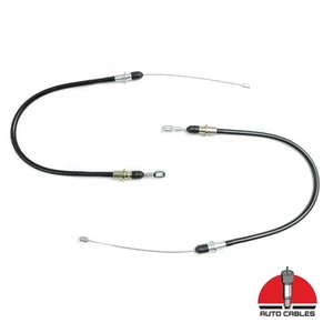 PAR DE CABLES DE FRENO DE MANO TRASEROS HOLDEN HK-HT-HG A WILLWOOD - Imagen 1 de 1