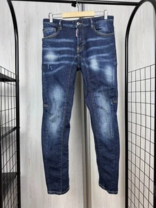 Dsquared2 classic kenny twist jeans faded distressed - Picture 1 of 10
