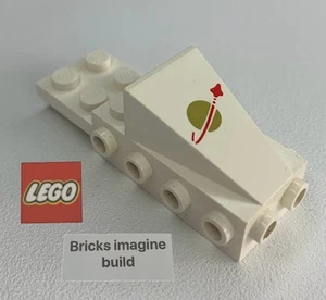 1 x Vintage LEGO White 2336 Cockpit with classic space Gold logo - 1F - Picture 1 of 4