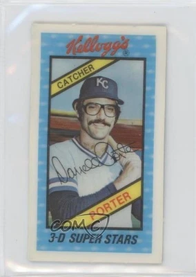 1980 Kellogg's 3-D Super Stars Darrell Porter #12 - Image 1 of 2