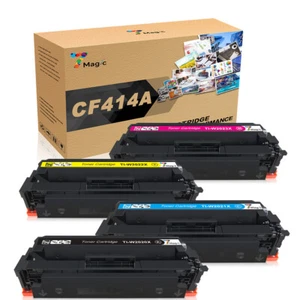 4x CF414A Toner For HP Laserjet Pro M454dw M454dn MFP M479fdw M479fdn NO Chip - Picture 1 of 6