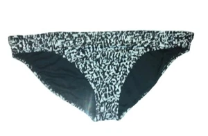 Ladies Size 20 Bikini Bottoms M&S Black White Print Hipster Brief - Picture 1 of 6